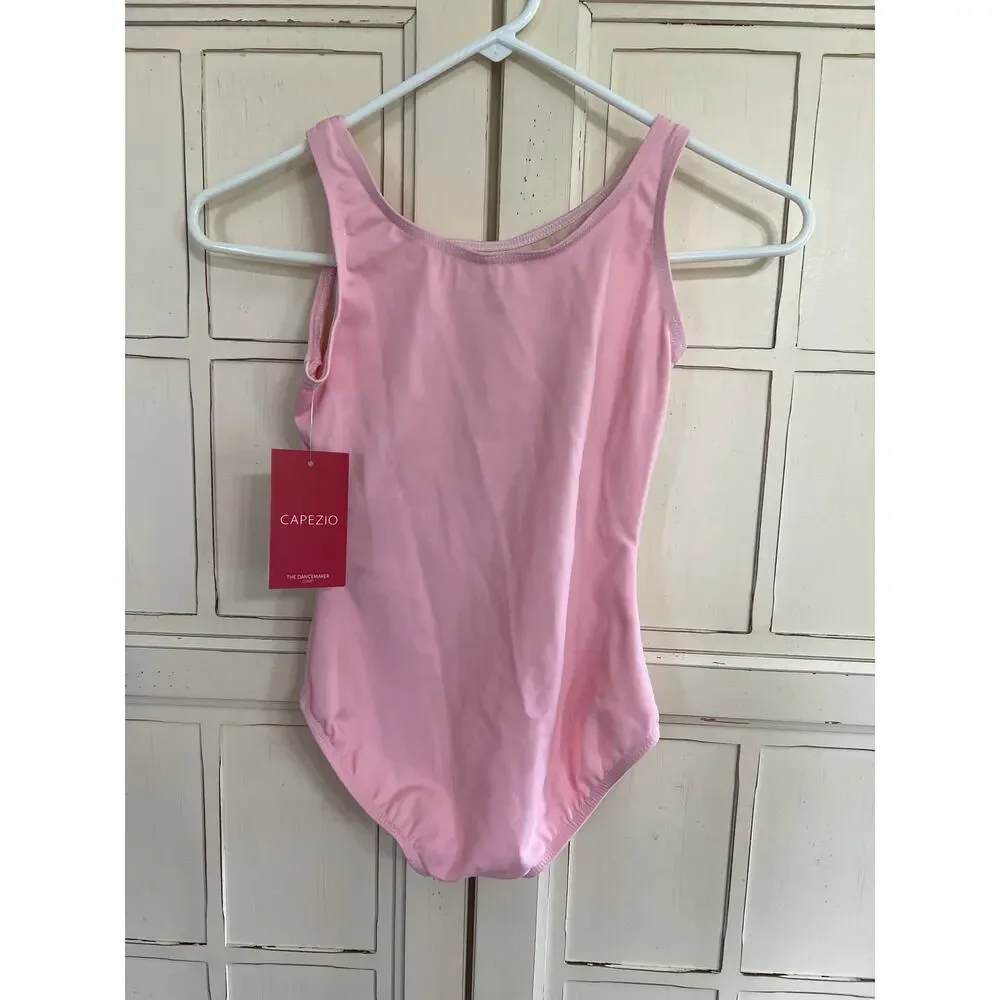 NWT Capezio size childs large pink leotard
